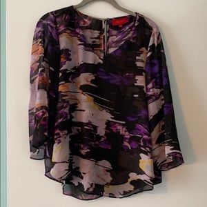 Beautiful Jennifer Lopez Sheer Blouse (XS)